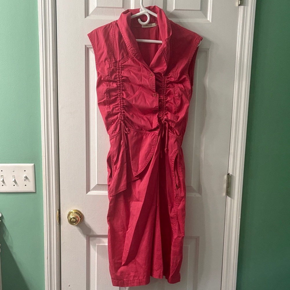 Prairie Underground raspberry cotton dress